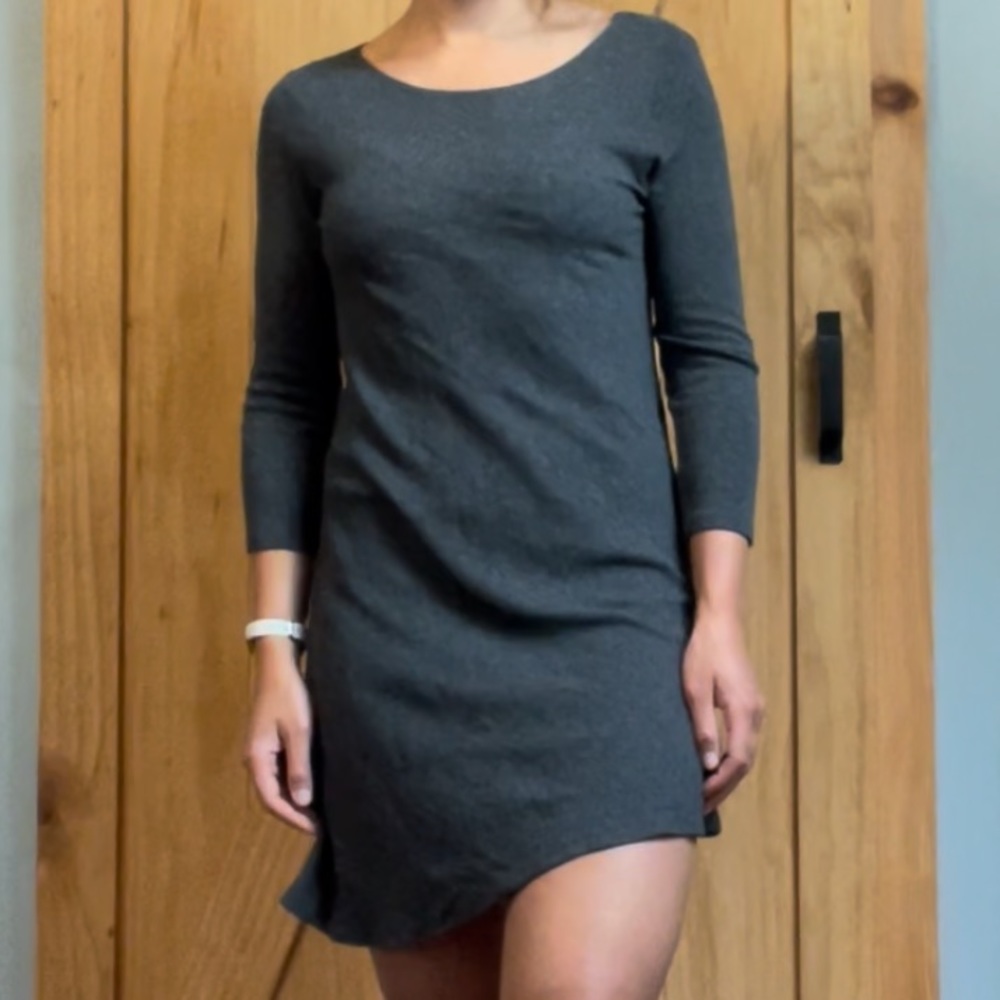 Simple Grey Dress